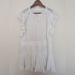Misa Cotton White Top Large